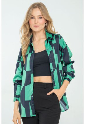 Bluson Quinn Verde Ragged Pf12110835