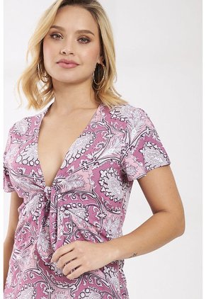 Enterizo Paisleys Violeta Ragged Pf31530142