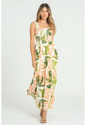 Vestido Malaga Rosa Ragged Pf11511356