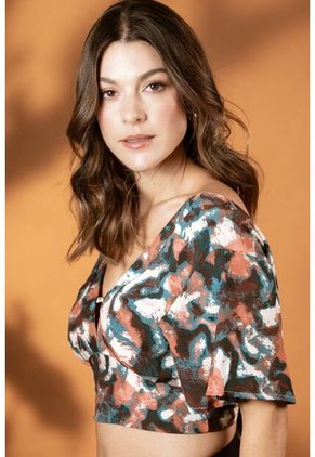 Blusa Trish Verde Ragged Pf11112923