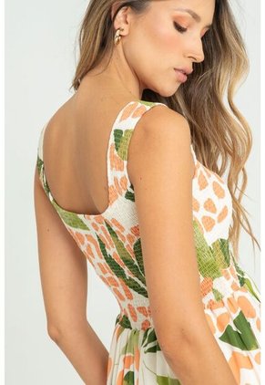 Vestido Malaga Rosa Ragged Pf11511356