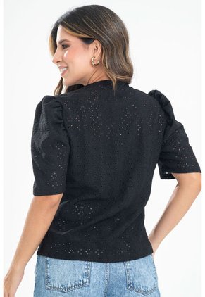 Blusa Rothy Negro Ragged Pf31122368