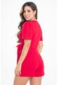 Enterizo Corto Keaton Rojo Ragged Pf31530220 de Ragged
