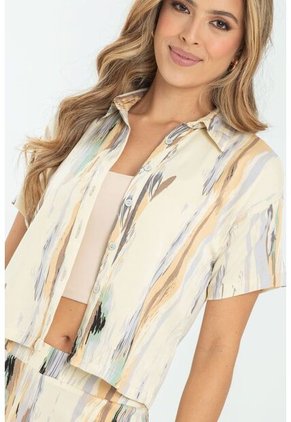 Camisa Italia Blanco Ragged Pf11112803