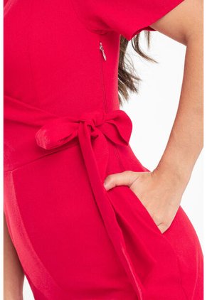 Enterizo Corto Keaton Rojo Ragged Pf31530220