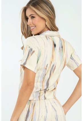 Camisa Italia Blanco Ragged Pf11112803