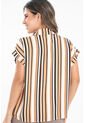 Blusa Rayas Mix Beige Ragged Pf31113608 de Ragged