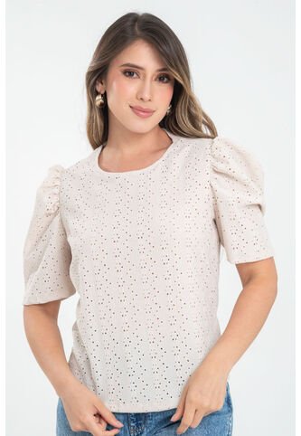 Blusa Rothy Beige Ragged Pf31122368 Ragged