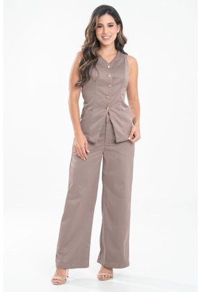 Pantalon Naleigh Café Ragged Pf31310792