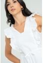 Vestido Corto Analhee Blanco Ragged Pf11511332 de Ragged