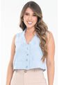 Blusa Marroqui Azul Ragged Pf31113582 de Ragged