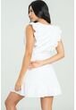 Vestido Corto Analhee Blanco Ragged Pf11511332 de Ragged