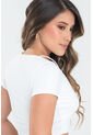 Crop Top Agathe Blanco Ragged Pf31122334 de Ragged