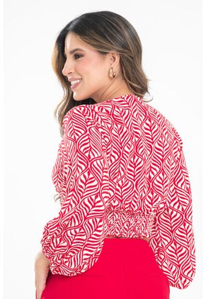 Blusa Casey Rojo Ragged Pf31113518