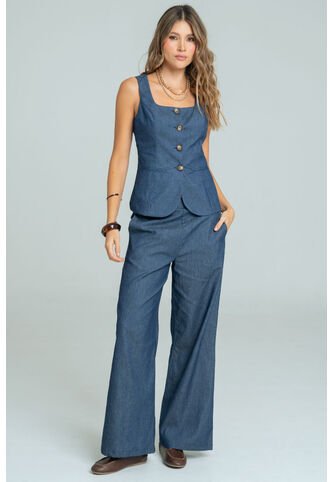 Pantalon Bilbao Azul Ragged Pf21310048 Ragged