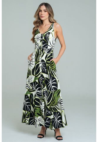 Vestido Belice Negro Ragged Pf11511447 Ragged