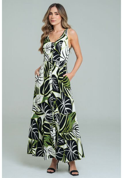 Vestido Belice Negro Ragged Pf11511447