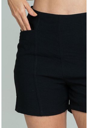 Short Vinsel Negro Ragged Pf11340173