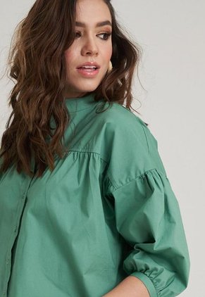 Camisa Camelia Verde Ragged Pf11112522