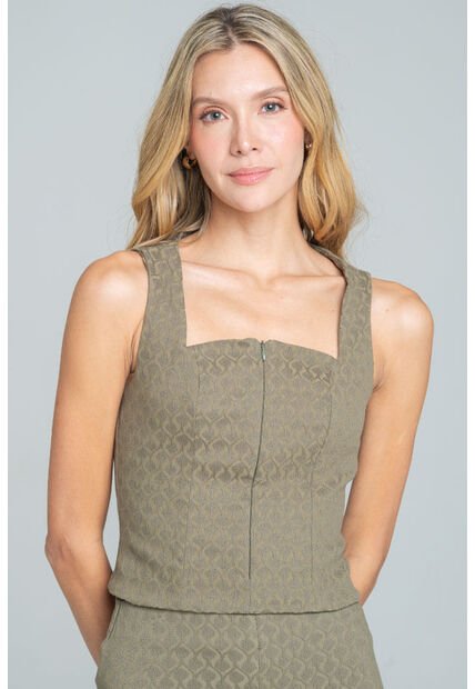 Blusa Olivia Verde Ragged Pf11113100