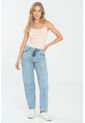 Jeans Mom Lauren Azul Ragged Pf17350001 de Ragged