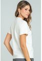 Camiseta Cuello Brillo Blanco Ragged Pf21120129 de Ragged