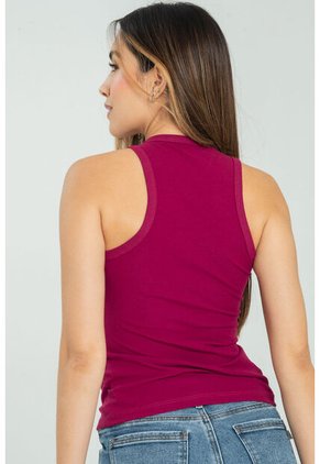 Camiseta Atletica Rib Marrón Ragged Pf17120045