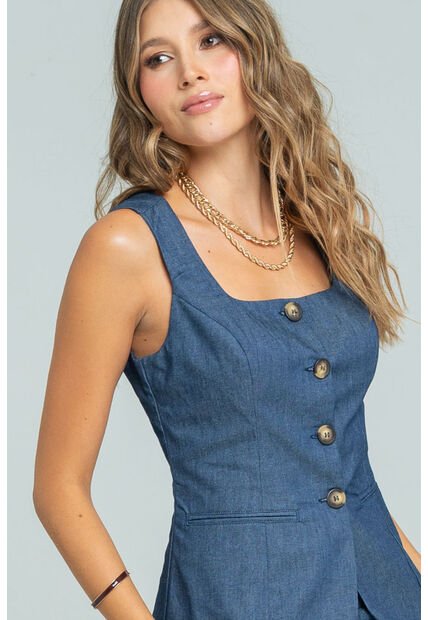 Camisa Bilbao Azul Ragged Pf21110025