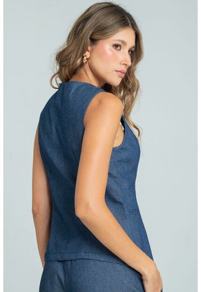 Camisa Bilbao Azul Ragged Pf21110025