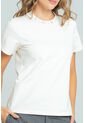 Camiseta Cuello Brillo Blanco Ragged Pf21120129 de Ragged