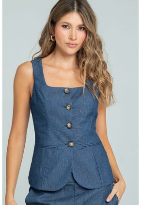 Camisa Bilbao Azul Ragged Pf21110025