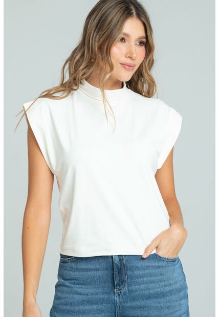 Blusa Ennis Blanco Ragged Pf13120629