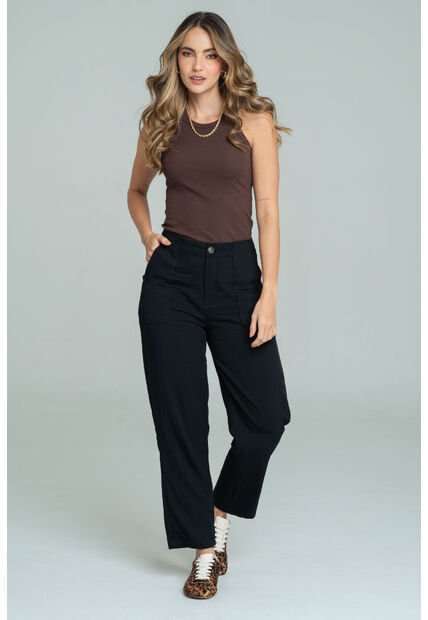 Pantalon Jerca Negro Ragged Pf11310909
