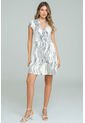 Vestido Nubal Blanco Ragged Pf11511449 de Ragged