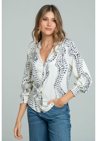 Blusa Melan Blanco Ragged Pf11113116 Ragged