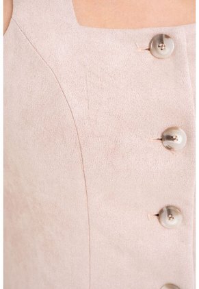 Chaleco Durazno Crudo Ragged Pf31150030