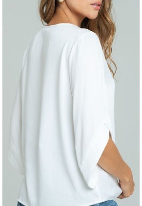Blusa Fenicia Blanco Ragged Pf11113121