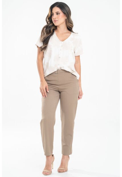Blusa Fherret Blanco Ragged Pf31113691