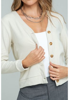 Cardigan Tulum Beige Ragged Pf11160156
