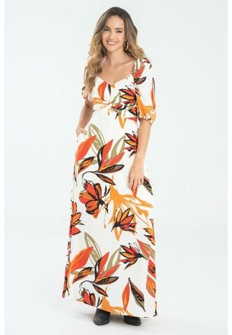 Vestido Largo Ennox Rojo Ragged Pf11511355 Ragged