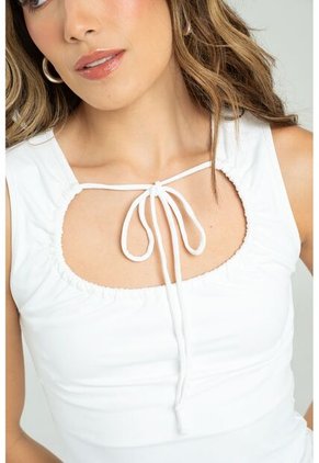 Top Rhossa Blanco Ragged Pf13120813