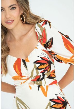 Vestido Largo Ennox Rojo Ragged Pf11511355