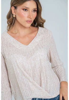 Buzo Sandro Beige Ragged Pf11180004