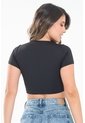Crop Top Agathe Negro Ragged Pf31122334 de Ragged