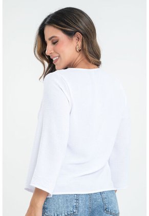 Blusa Malvino Blanco Ragged Pf31113684