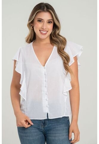 Blusa Rosalia Blanco Ragged Pf31113509 Ragged