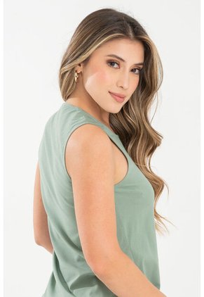 Blusa Junipher Verde Ragged Pf31113505