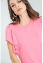 Camiseta Montal Rosa Ragged Pf21120042 de Ragged