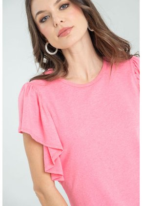 Camiseta Montal Rosa Ragged Pf21120042