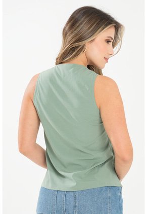 Blusa Junipher Verde Ragged Pf31113505